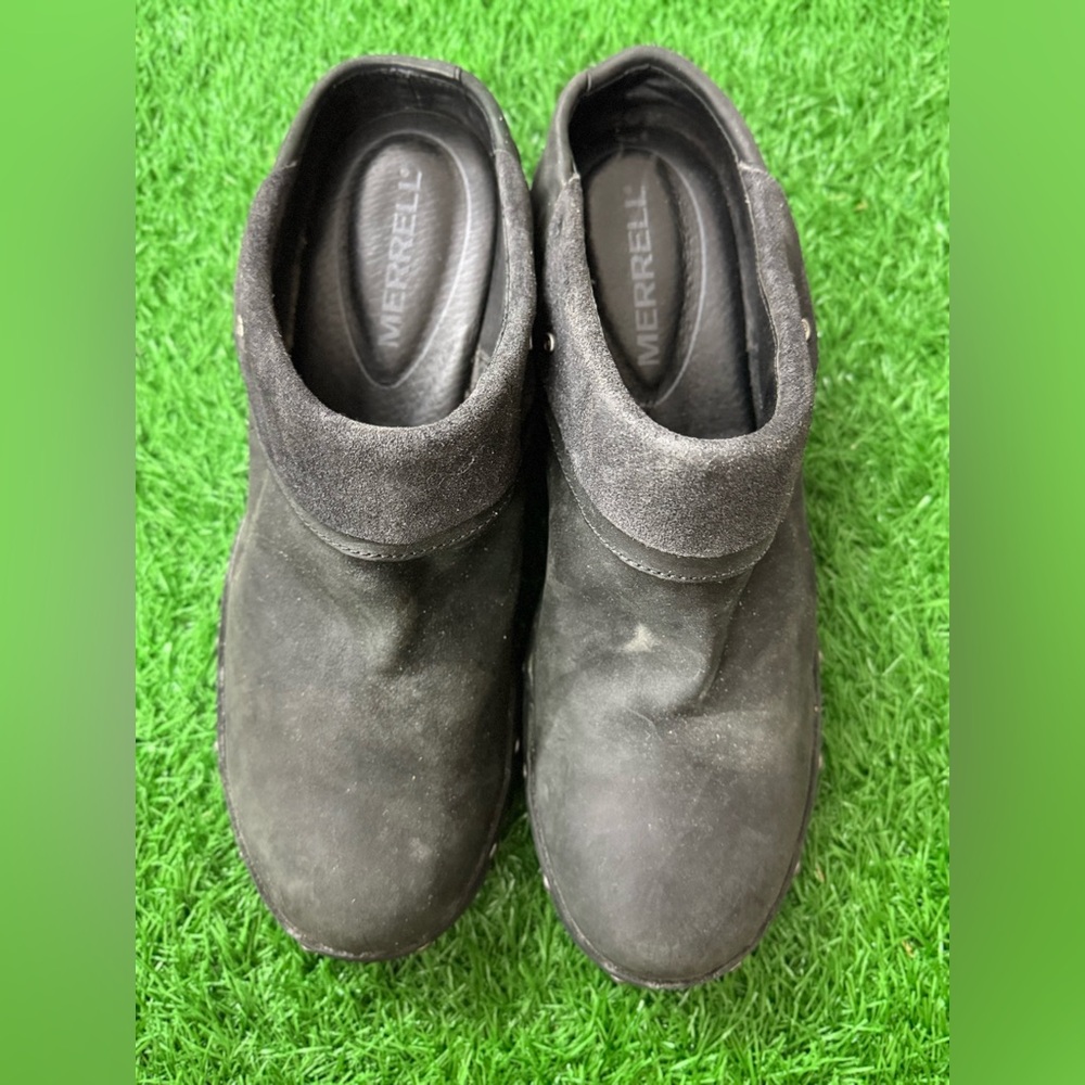 Merrell Women’s Black Suede Ankle Boots Size‎ 10.5